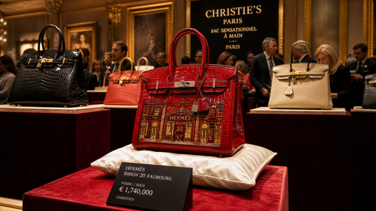 2026年佳士得巴黎拍賣破紀錄:Hermès 與 Dior 如何重塑二手奢侈品市場?
