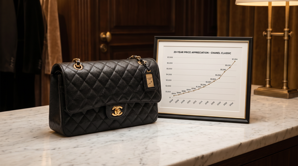 Chanel 加價二十年：轉售市場揭示的真相